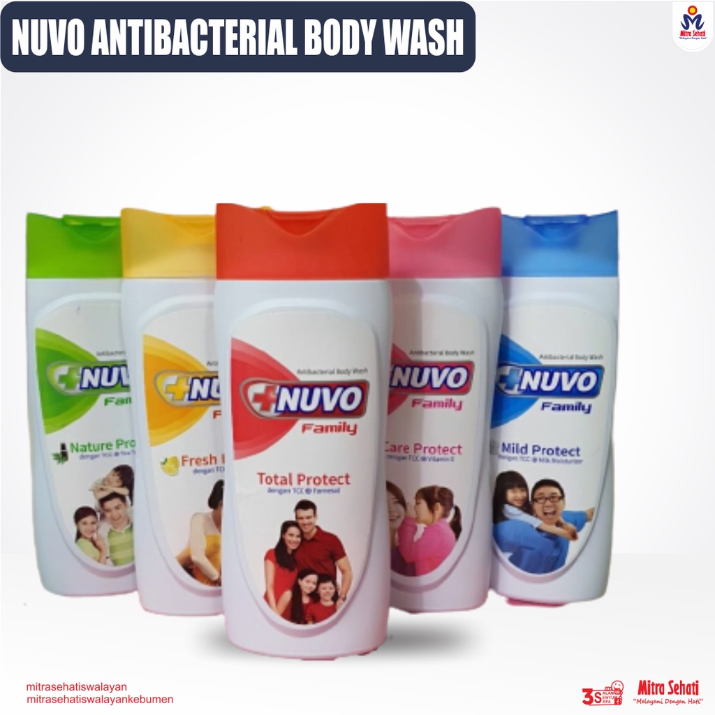 Jual NUVO ANTIBACTERIAL BODY WASH [ Mitra Sehati Swalayan ] Shopee