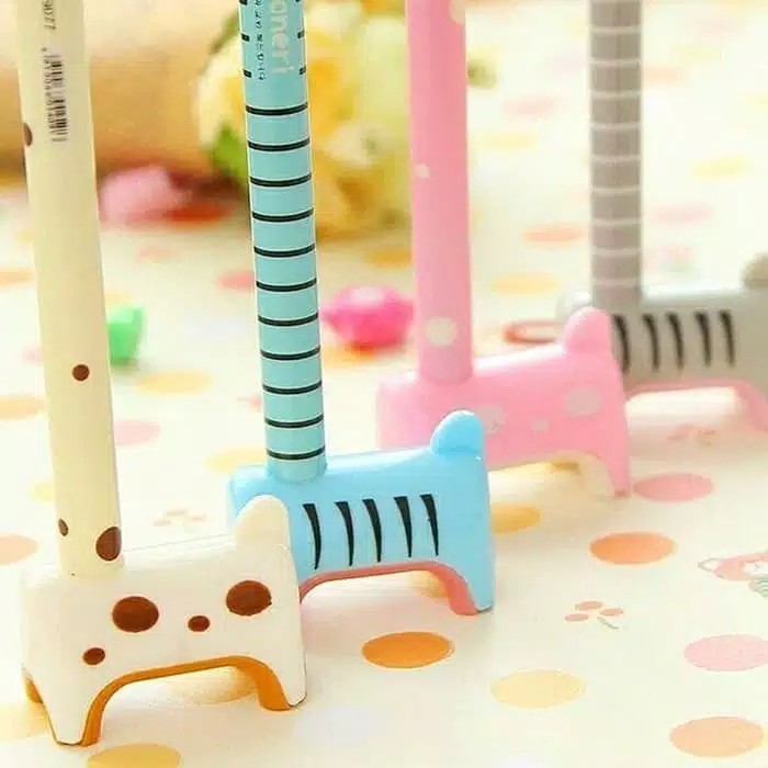 Pulpen Pena Bolpen Karakter Jerapah unik dan lucu untuk Kado Souvenir-3