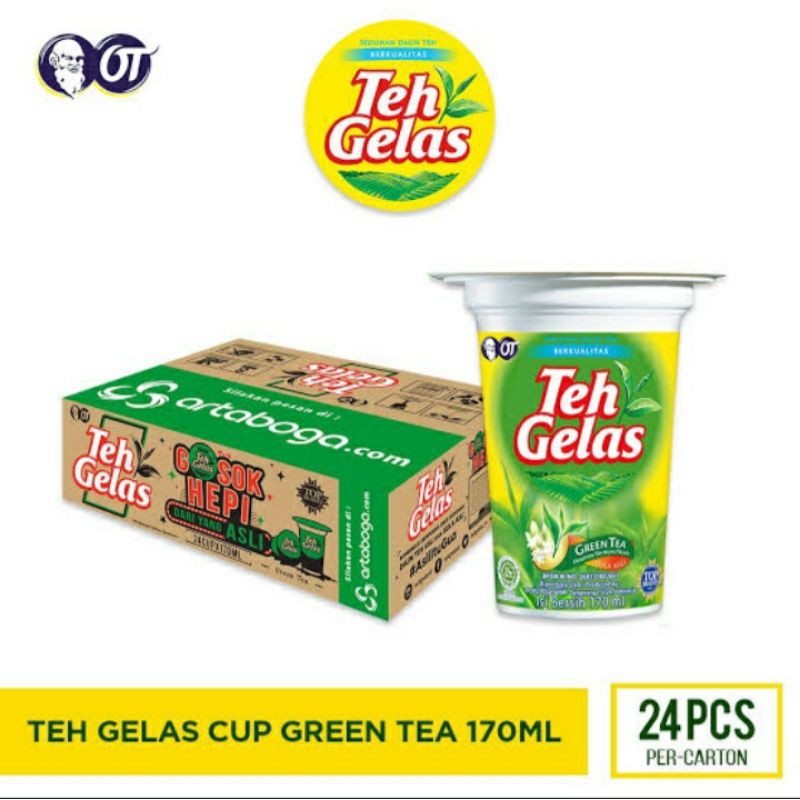 

Teh Gelas 170ml isi 24pcs/karton