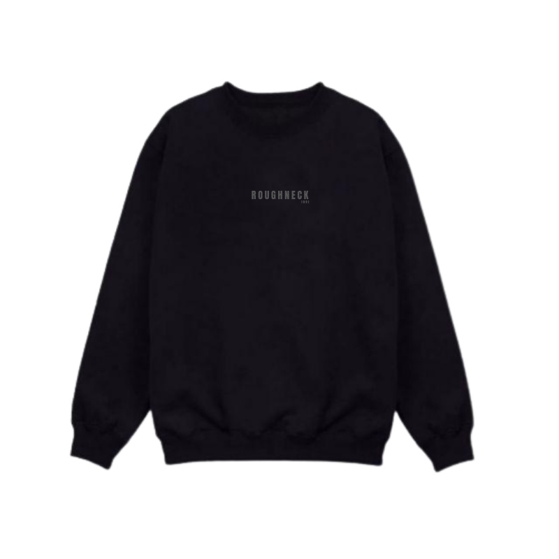 Crewneck Roughneck / Sweater Roughneck 1991 / Crewneck Polos Oversize / Cn Pria / Crewnek Pria Wanita / Crewneck Oversize / Sweater Oversize / Crewneck Simpel Kekinian Terlaris / Cn Abu Polos / Sweater Crewneck Pria Wanita