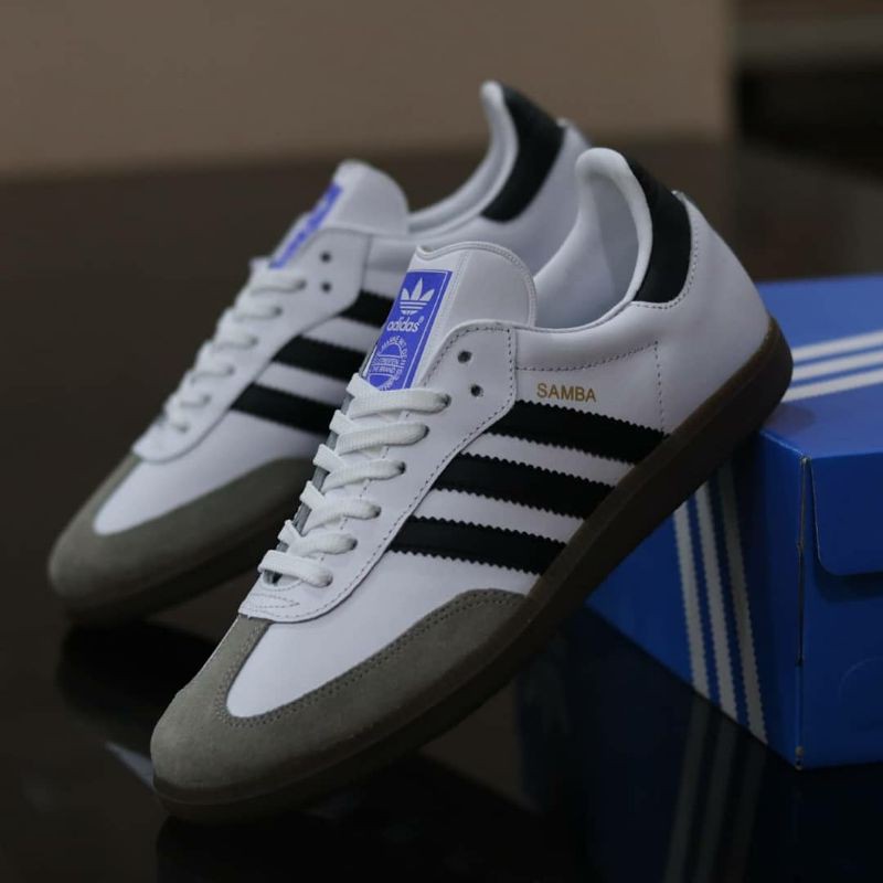 u Adidas Samba White List Black Original Indonesia (BNIB)