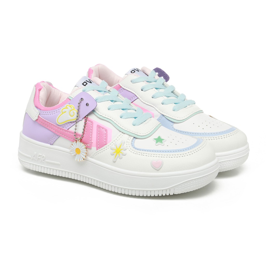 PVN Chanyeol Sepatu Sneakers Wanita Sport Shoes Lilac 420