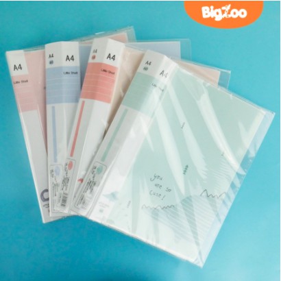 

Bigzoo Tempat Penyimpanan File Dokumen Display Book Clear Holder Ukuran A4 Isi 60 Lembar
