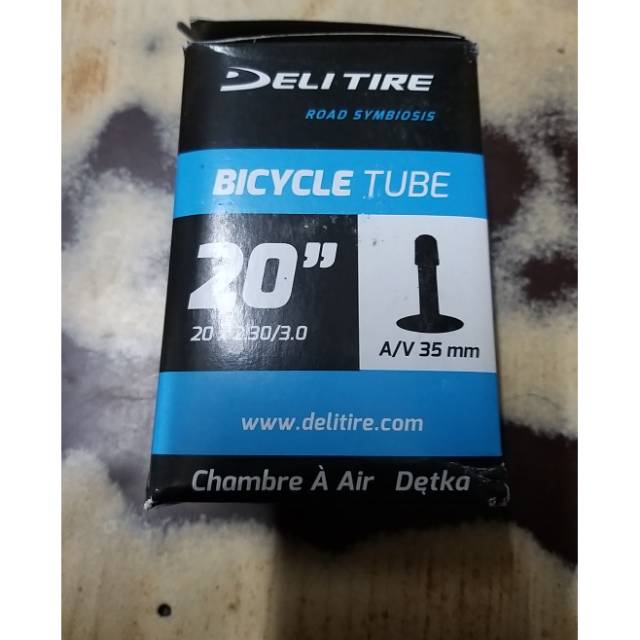 Ban dalam sepeda ukuran 20 x 3.0