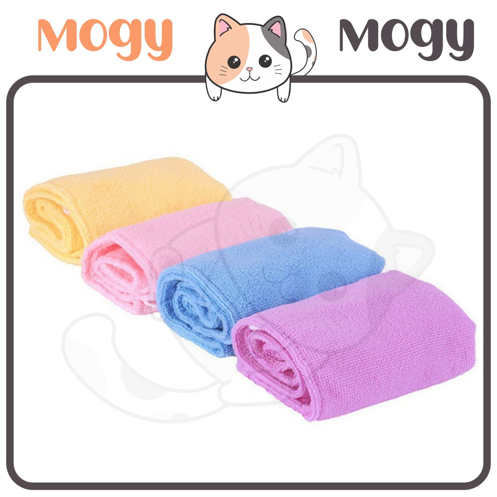 MOGYMOGY HL0081 Handuk Bandana Pengering Rambut Wanita Headband Towel Microfiber Polos