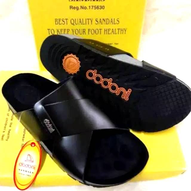 [LESTARIGalleryShop] Sandal Dodoni Kulit Asli Tali Kurung [COD MEDAN] STOK BARU