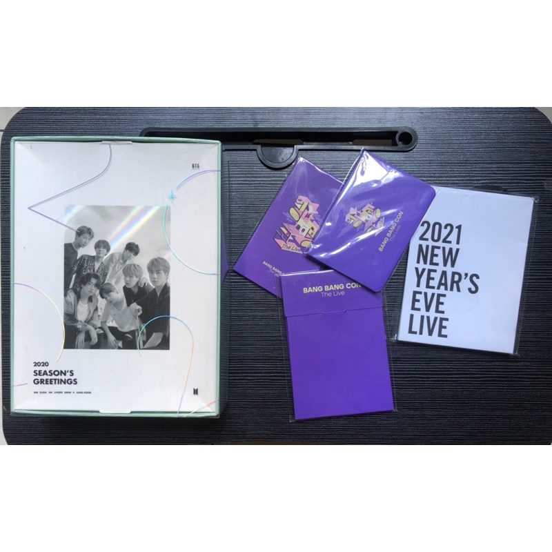 OFFICIAL OUTBOX & ENVELOPE BTS SG20 season's greeting 2020 2021 sg21 NYEL BBC The Live