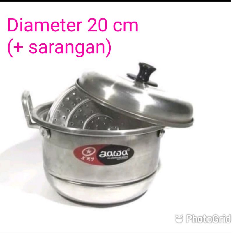 Dandang Panci Ekonomi Jawa 20 cm Maspion