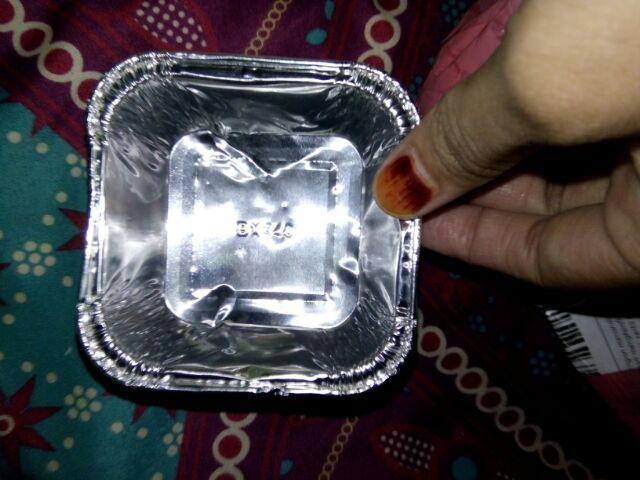 Aluminium Foil Cup Kotak Square Macaroni Schotel Isi 100pcs