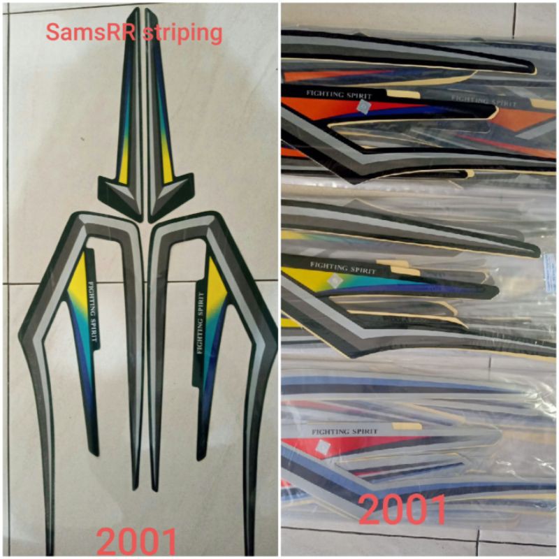 Striping RX KING 2001