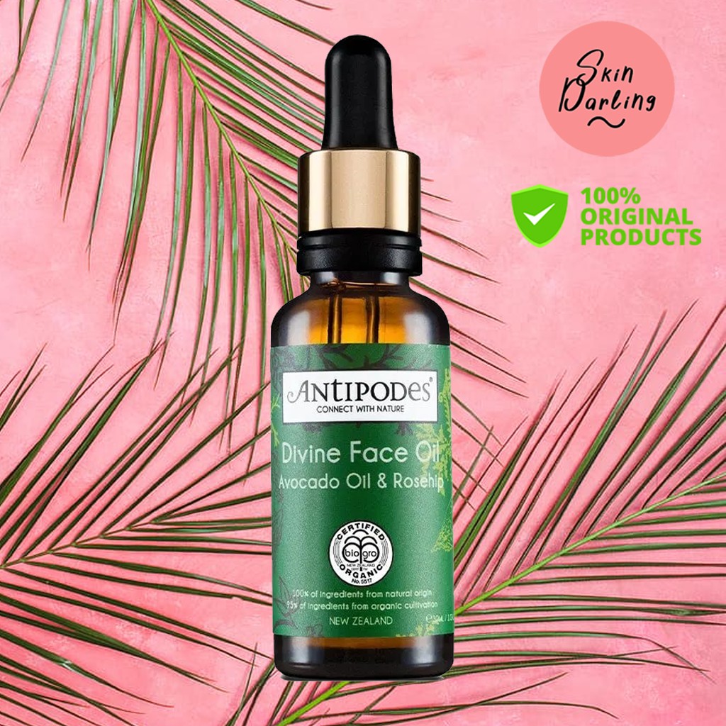Jual ANTIPODES Divine Face Oil Organic Avocado Oil and Rosehip 30ml Exp