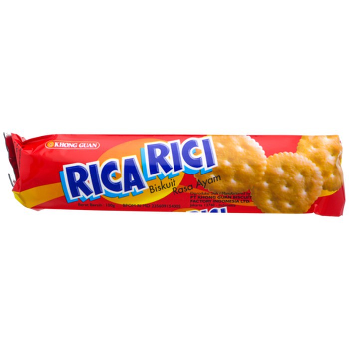 

KHONG GUAN RICA RICI CHEESE 100 GRAM