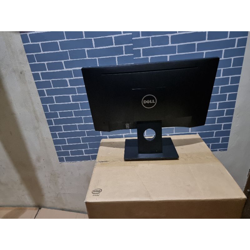 LED DELL LAYAR 20 IN MULUS LENGKAP KABEL POWER DAN VGA