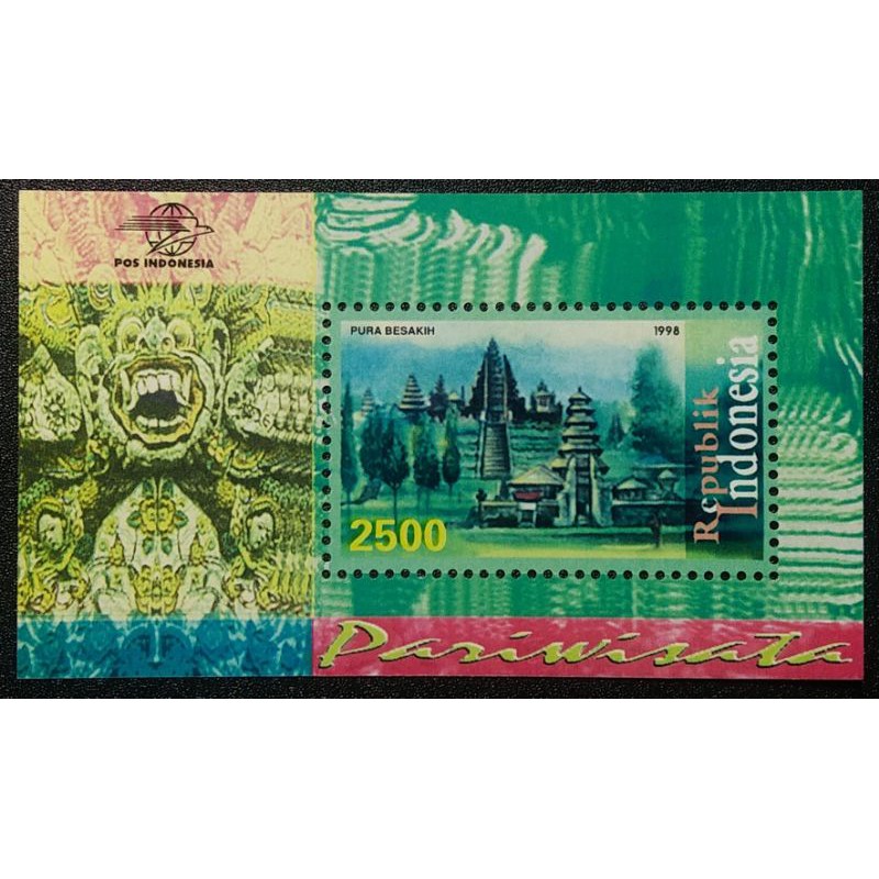 

Prangko Souvenir Sheet PARIWISATA tahun 1998 - SS55