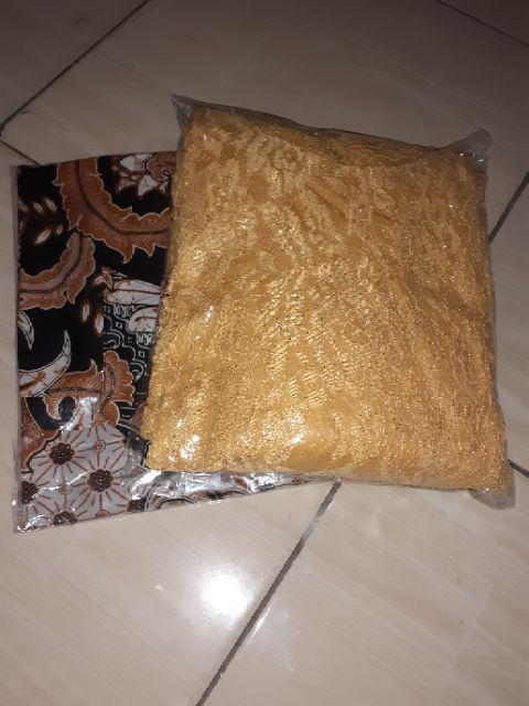 Sarimbit Batik Couple Nagaya Brokat Sogan