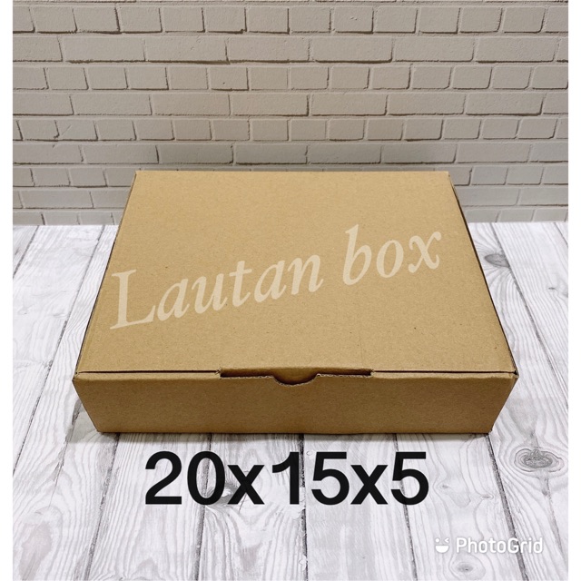 Dus 20x15x5cm die cut model pizza box murah karton dus 