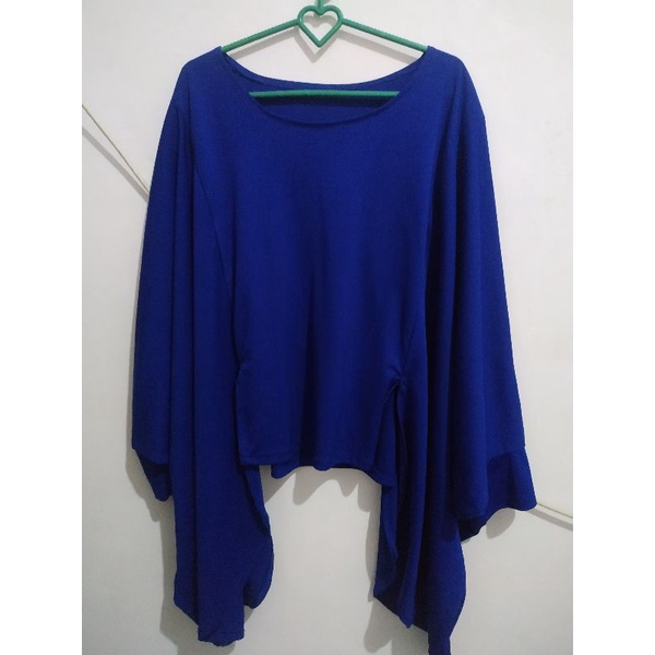 preloved batwing  navy