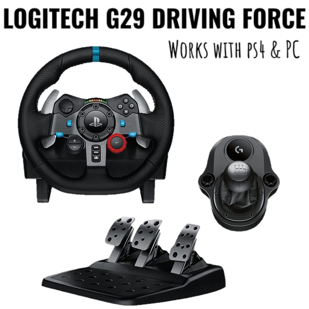 logitech g29 driving force racing wheel for playstation