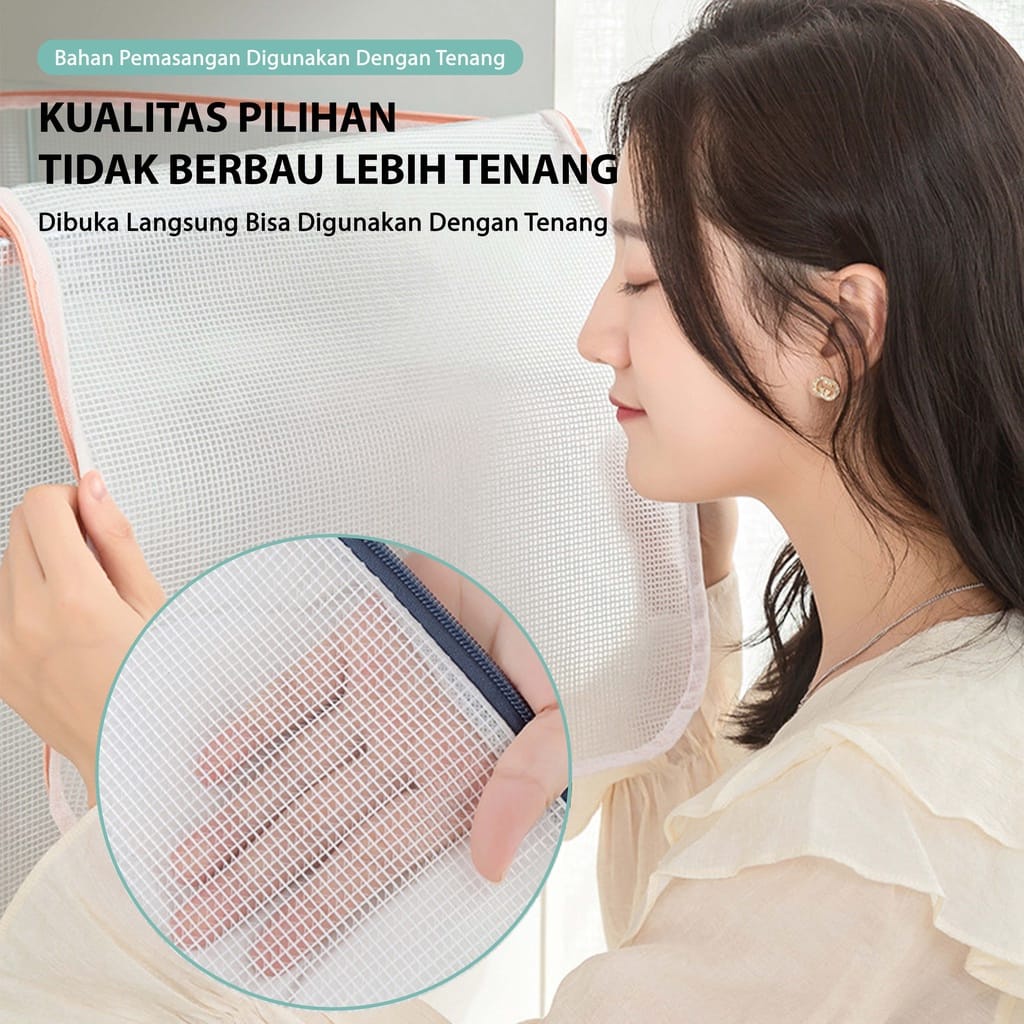 VS BG - Lipat kotak penyimpanan pakaian serbaguna mainan box tahan lembab storage box baju besar organizer