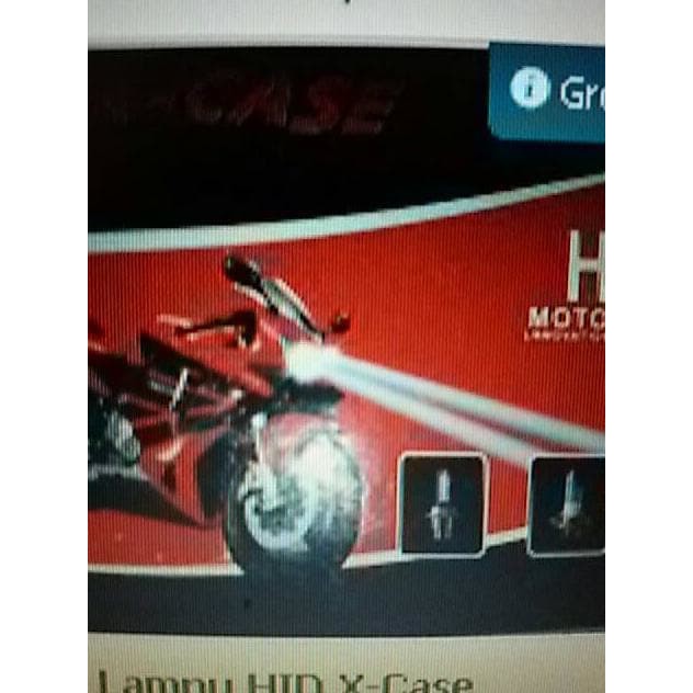 AKSESORIS MOTOR LAMPU HID X CASE HEADLAMP UTAMA