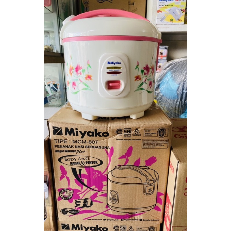Rice Cooker Miyako MCM 507 1,8liter | Penanak Nasi Serbaguna