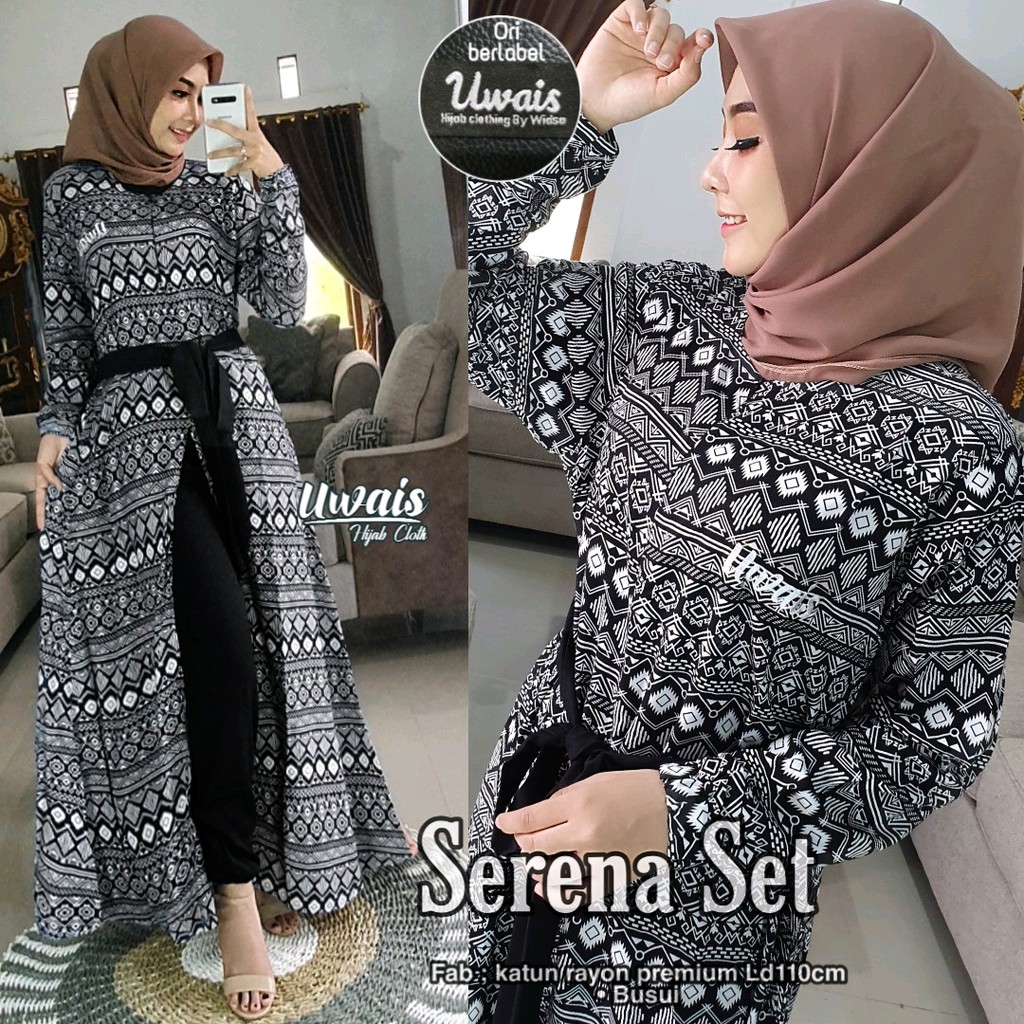 TUNIK UWAIS SERENA SET 070720