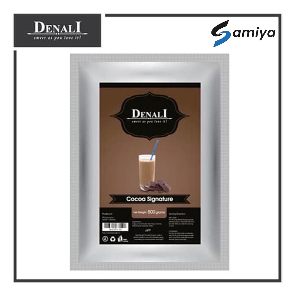 denali powder all varian rasa / bubuk minuman red velvet matcha dark cocoa signature avocado lychee