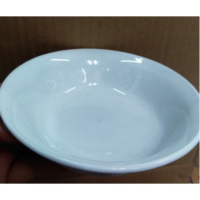 TET.88 PIRING PUDING TOYOKI JAPAN - MANGKOK PUDING KECIL KERAMIK PUTIH