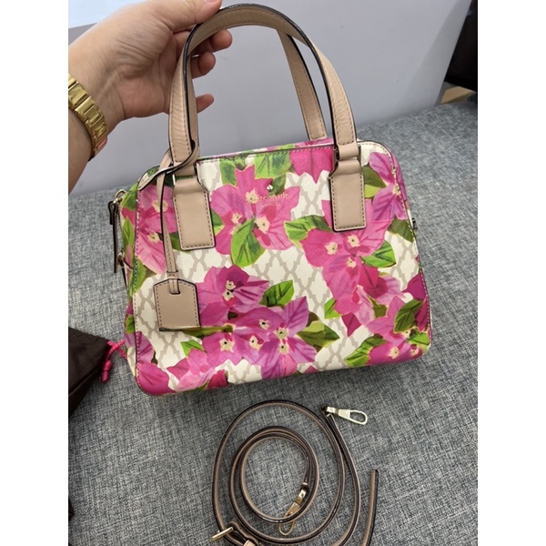preloved kate spade pink floral bayard