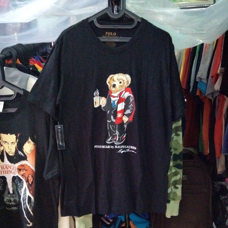 Kaos Polo Ralph Laurent Bear Baru Original