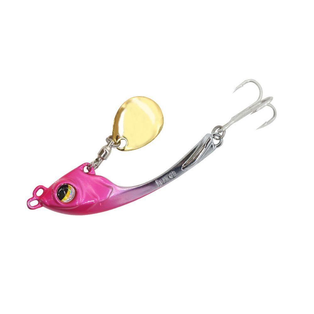 TOP 10 /15g Umpan Pancing Buatan Bass Hook Spinner Tenggelam Crankbait Getar Spin Payet Umpan