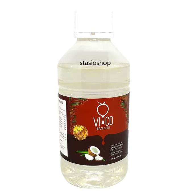 

Vico Bagoes Virgin Coconut Oil, Minyak Kelapa (VCO) 1 Liter Kode 158