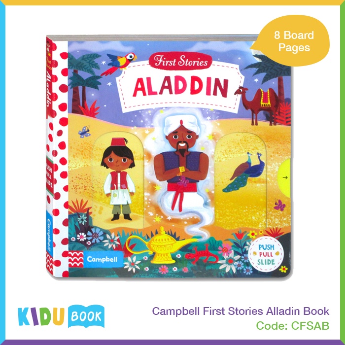 Buku Cerita Bayi dan Anak Campbell First Stories Alladin Book Kidu Baby