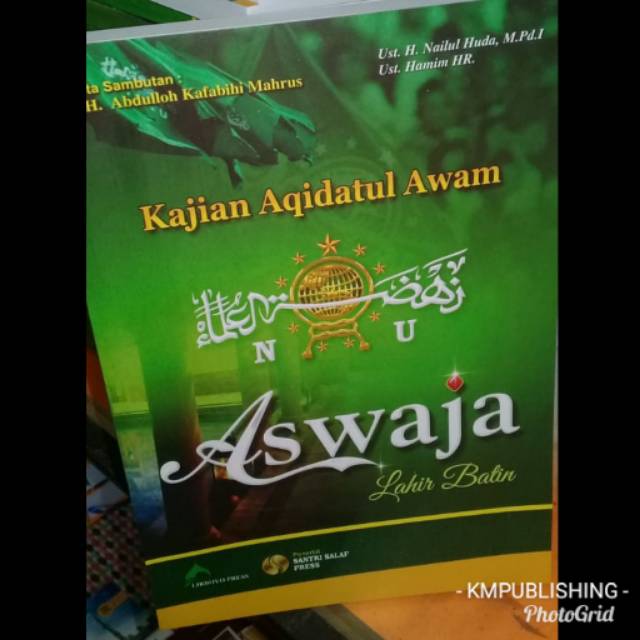 Kajian Aqidatul Awam Lengkap

Penerbit Santri Salaf Press