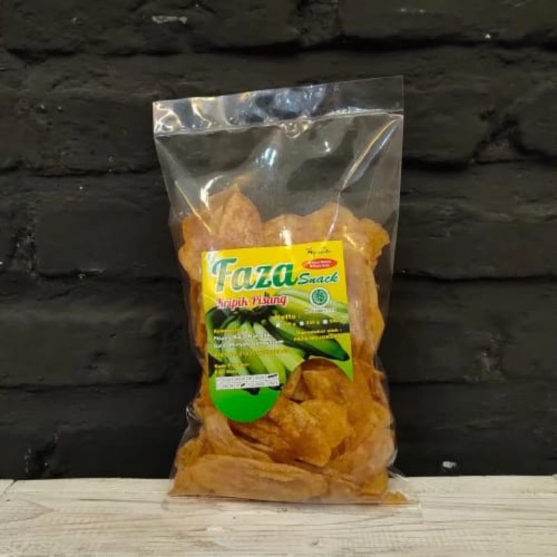 

HARGA MURAH !! Faza Keripik Pisang 200gr by Faza SKOMILL