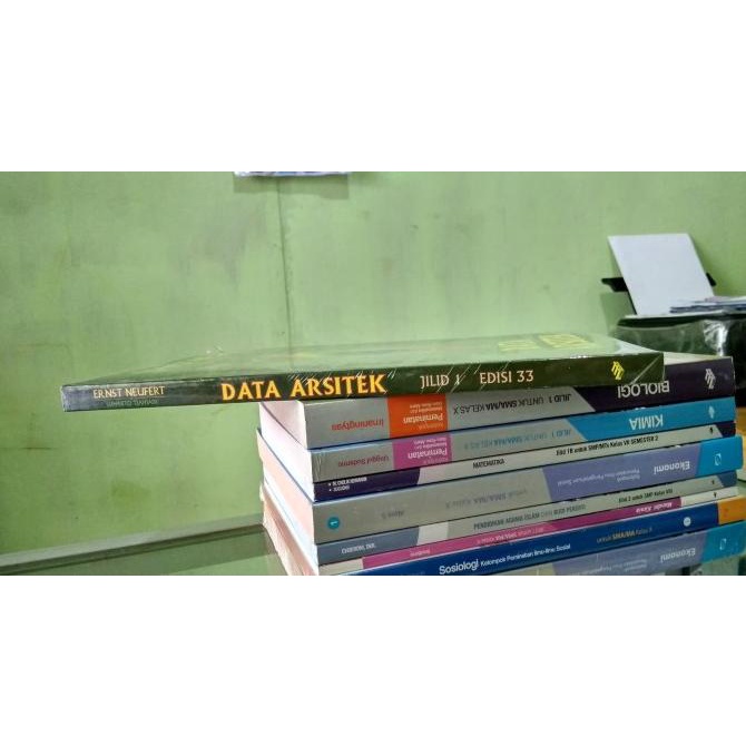 

READYY [ ORIGINAL ] DATA ARSITEK, ERNST NEUFERT EDISI 33 JILID 1 TERLARIS