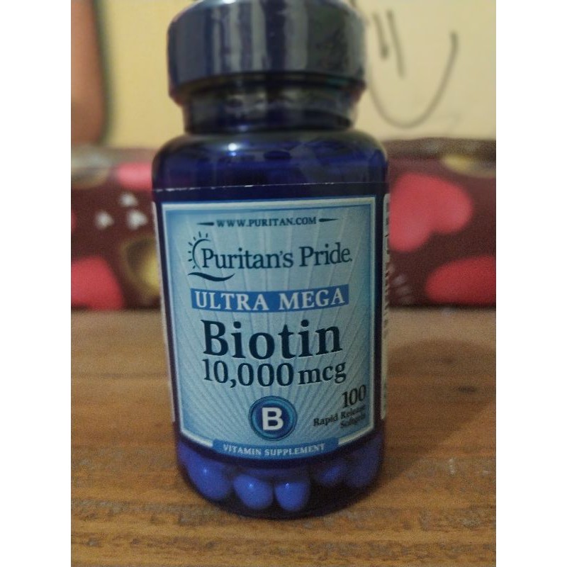 BIOTIN 10000mcg isi 100tab