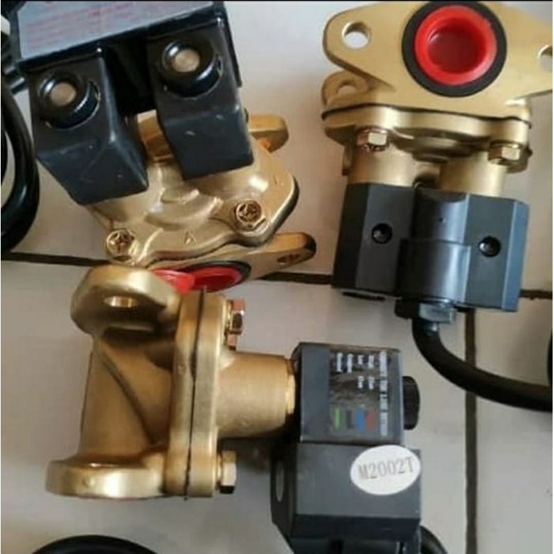 SELENOID DOUBLE VALVE PERTAMINI POMPA GILBARCO