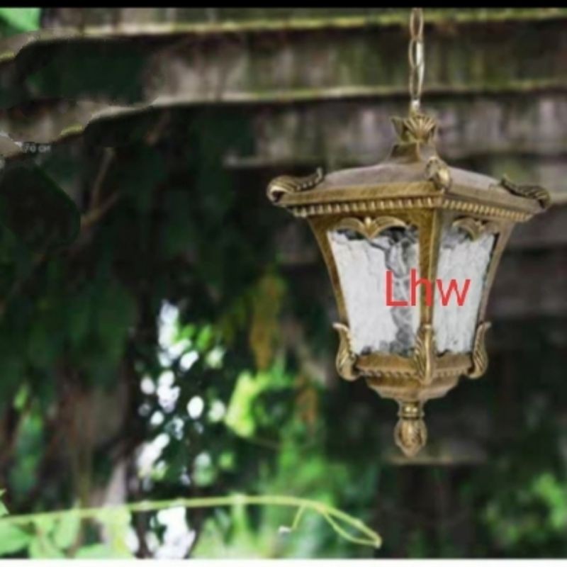 Lampu hias gantung outdoor indoor 1181 dekorasi teras,taman