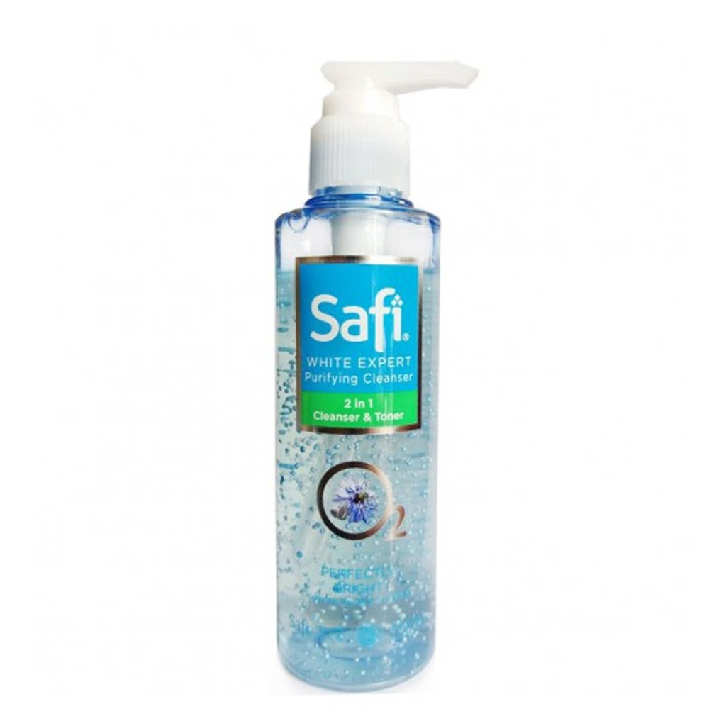 Jual SAFI White Expert 2 in 1 cleanser & toner 150ml