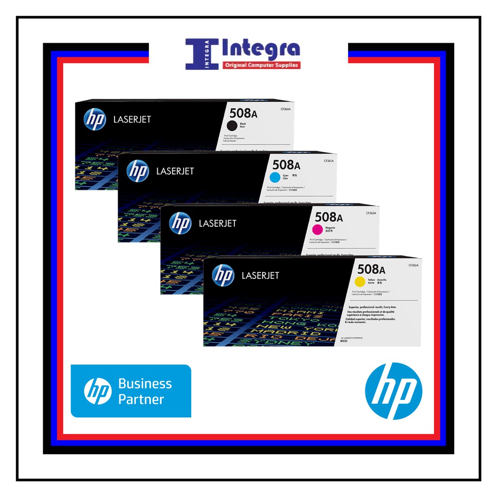 Toner HP 1 Set 508A ( Bk, C, M, Y ) Original LaserJet Cartridge