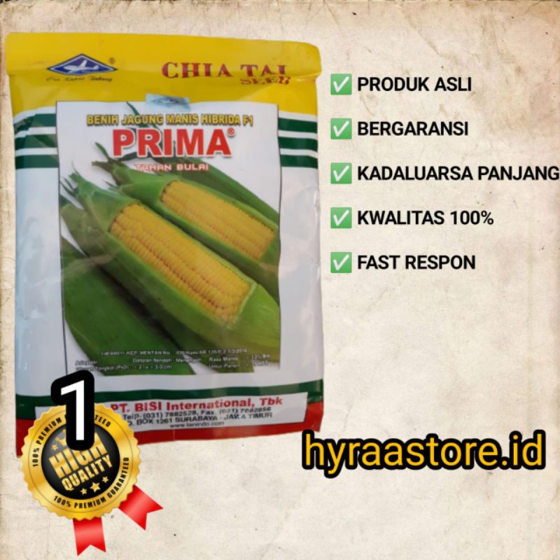 Jual Benih Jagung Manis Prima F Cap Kapal Terbang Kemasan Gr