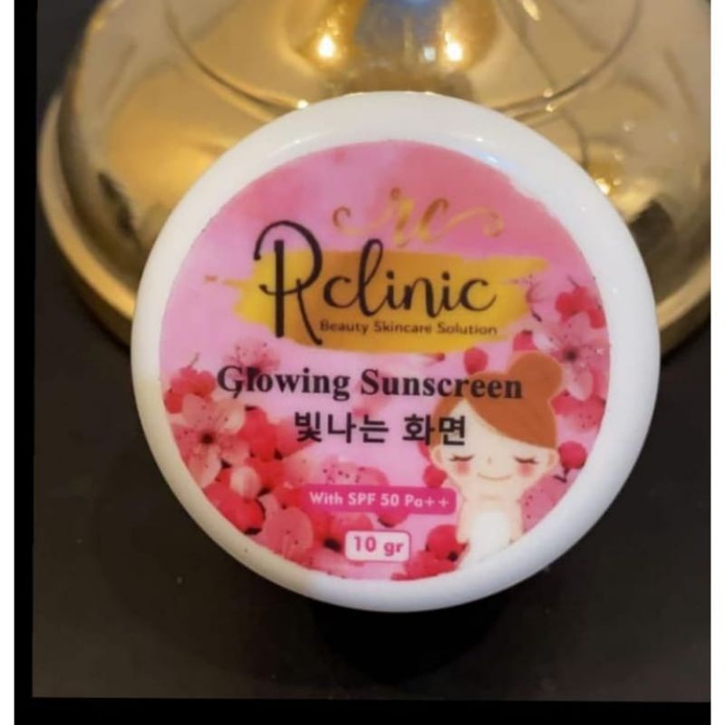 GLOWING SUNSCREEN RCLINIK DOKTER/CREAM SIANG