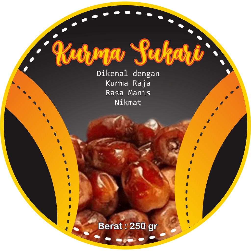 

KURMA SUKARI MADU MANIS ASLI 100% 250gr