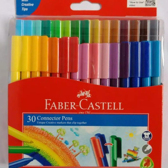 

Limited Connector Pen Faber Castell 30 Warna Hemat