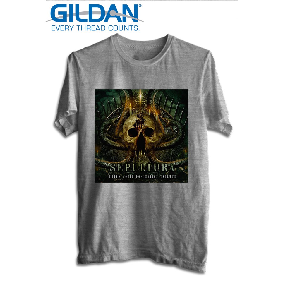 KAOS SEPULTURA TSHIRT ORIGINAL GILDAN SOFTSTYLE SEPULTURA 11