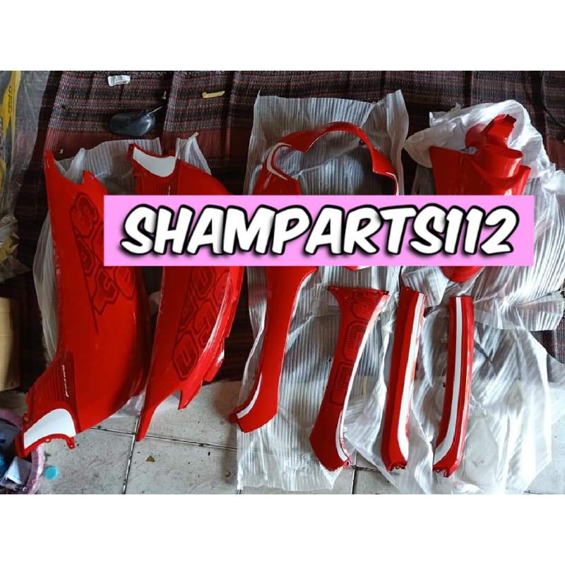 cover body bodi full alus halus fullset full bodi alus full alus honda scoopy new donat 2018 2019