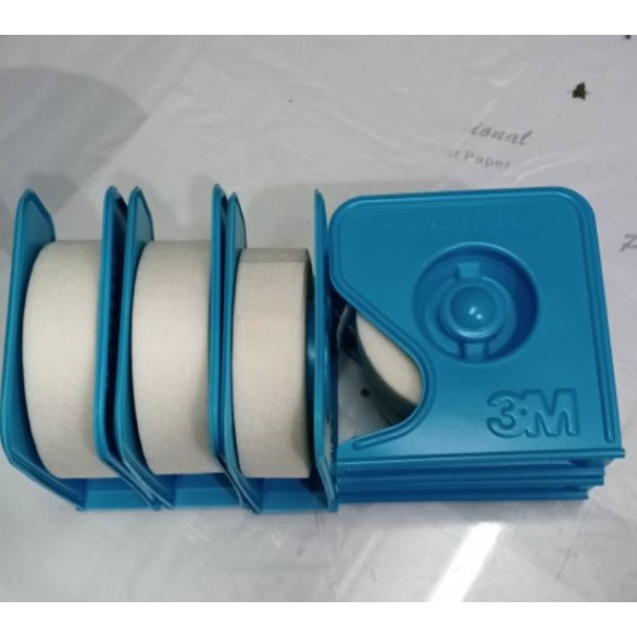 MICROTAPE WITH CASE / PAPER TAPE / ROLL TAPE SURGICAL WITH DISPENSER / MICROPORE / plester Micropore