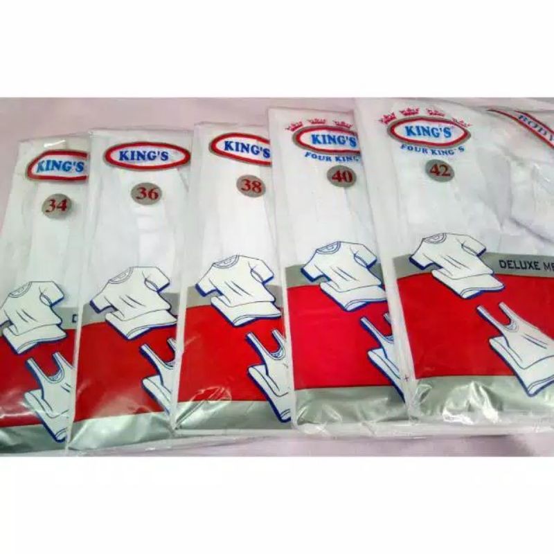 [COD]kaos dalam king's singlet sangsang/kaos kutang pria