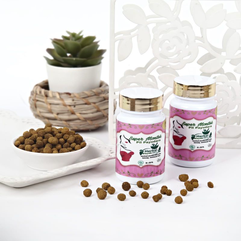 

Pil Payudara Herbal Dayak Asli 100 % / Super Montok Pil Payudara